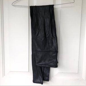 Spank Faux Leather Leggings